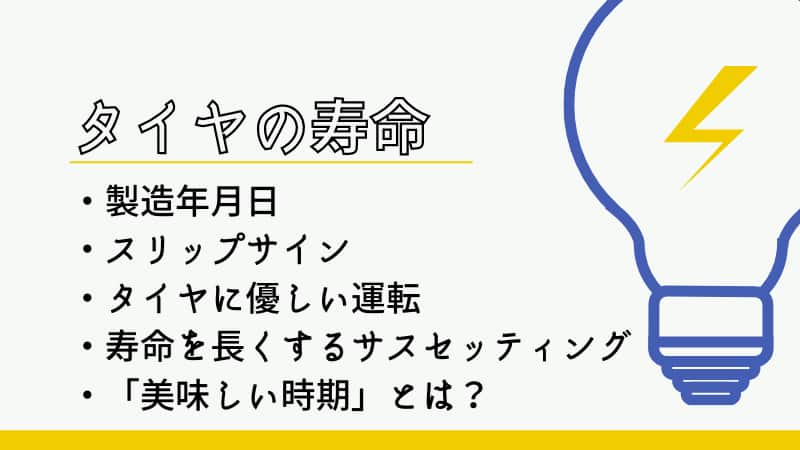 原付き バイクタイヤ寿命を長くする運転 スリップサイン 製造年月日 目安など Okomoto