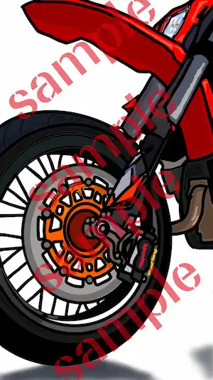 かわいいバイクイラスト かっこいいバイクイラスト作成します バイク以外もok Okomoto